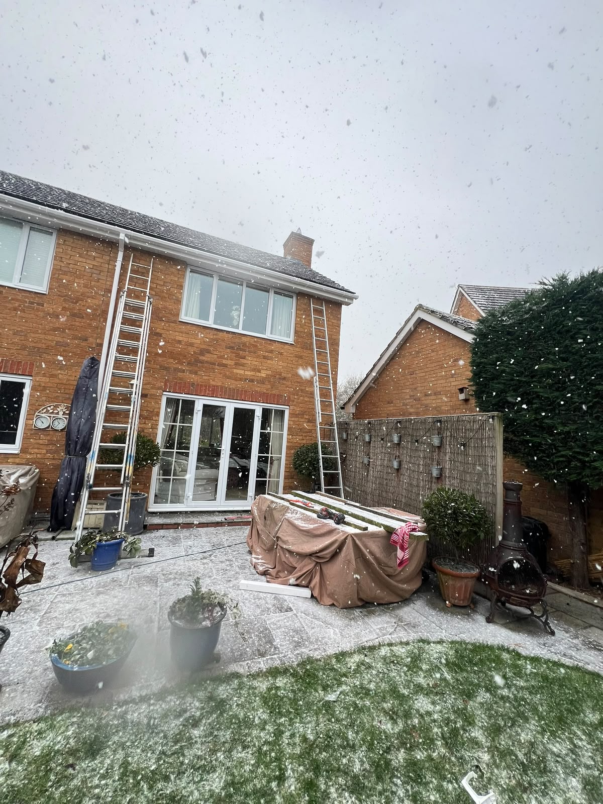 Guttering work